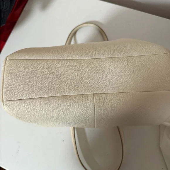 Coach White Leather Tote Bag - Picture 8 of 11